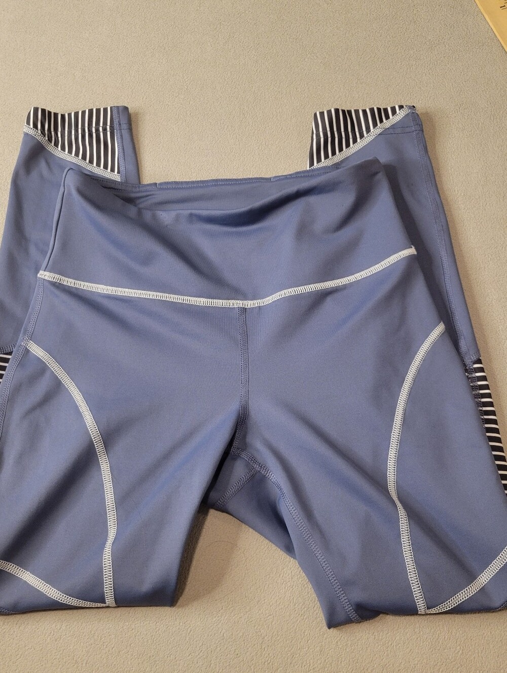 Fila Sport Blue Leggings Size Small